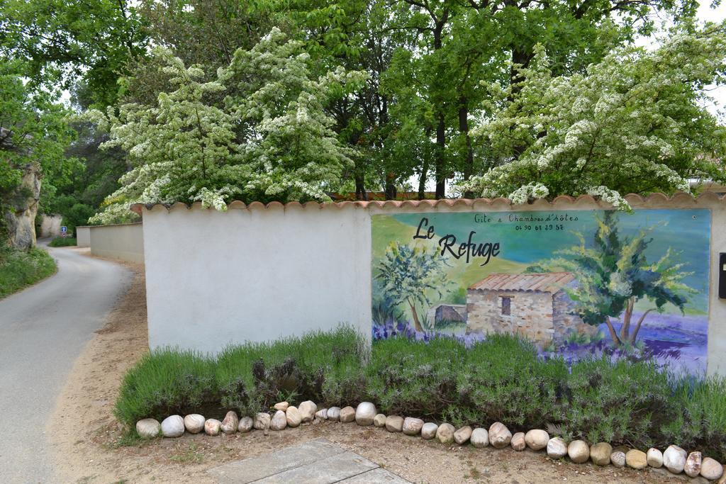 Le Refuge Bed & Breakfast Mornas Exterior foto