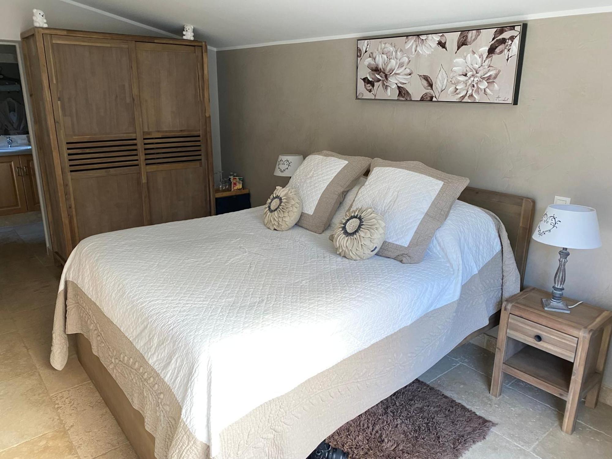 Le Refuge Bed & Breakfast Mornas Exterior foto